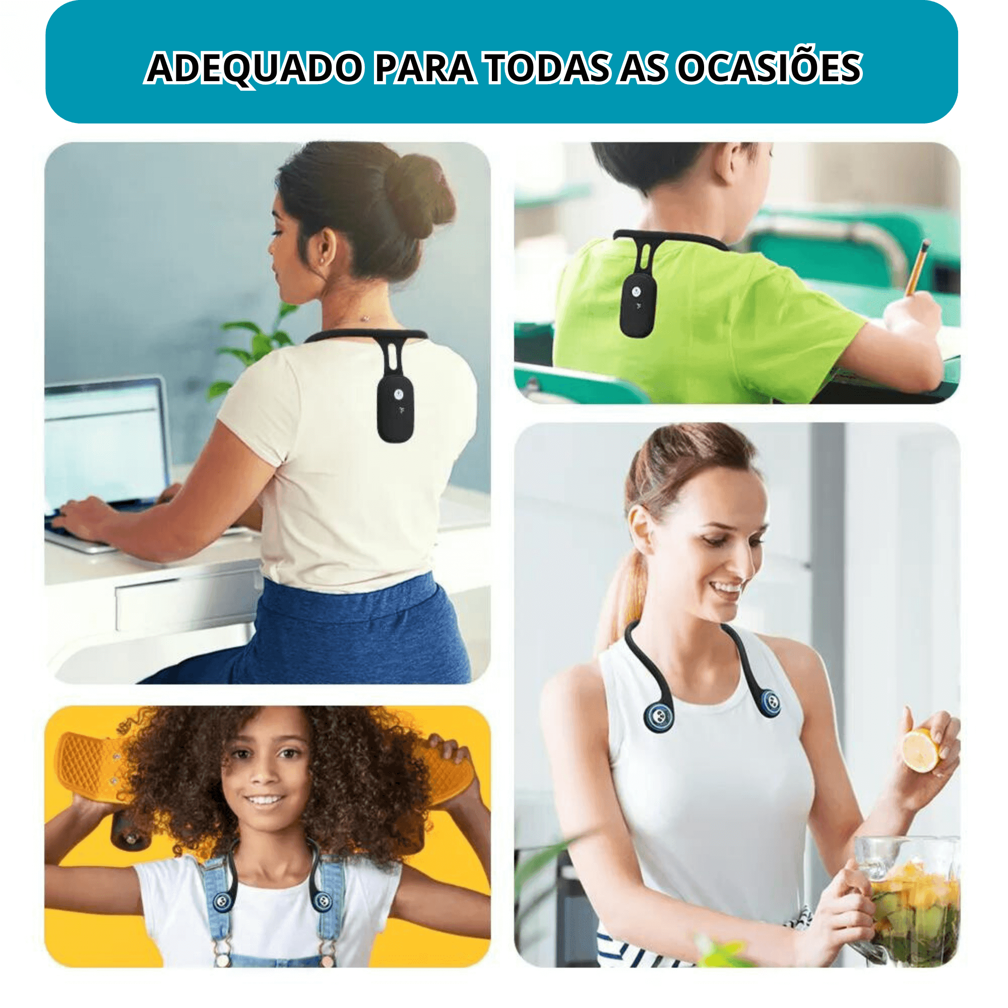 Corretor Postural Inteligente - Connect Broker™ - Buzz Loja