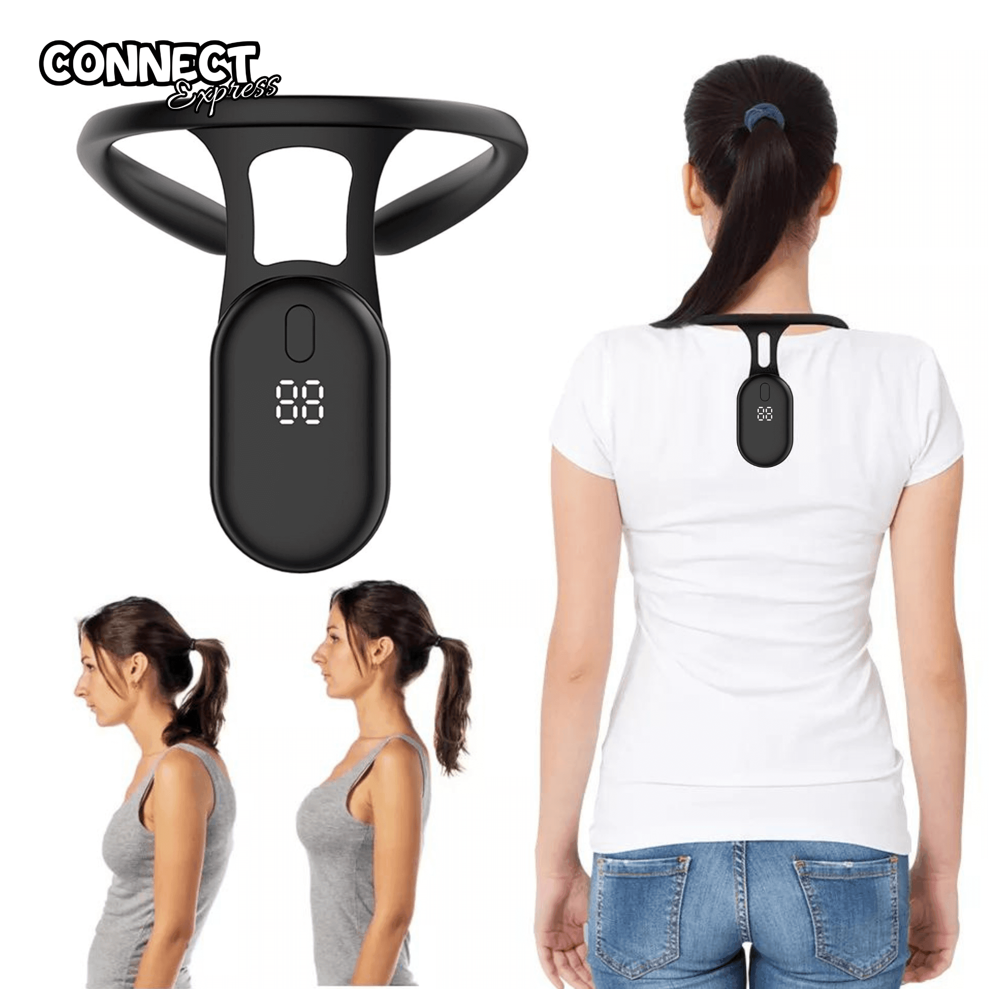 Corretor Postural Inteligente - Connect Broker™ - Buzz Loja