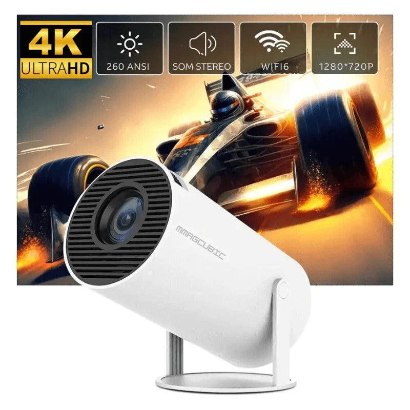 Projetor Smart Home Cinema 4K Buzz | Android com WIFI - Envio Imediato - Buzz Loja