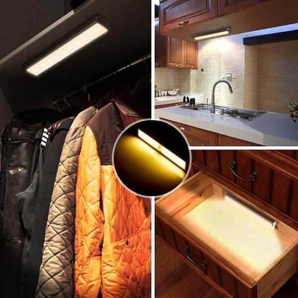 Barra de Luz com Sensor de Movimento - A Luz Inteligente para Facilitar sua Vida! - Buzz Loja