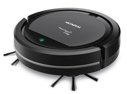 Robô aspirador e passa pano Mondial Fast Clean Easy RB-08 110V/240V - Buzz Loja
