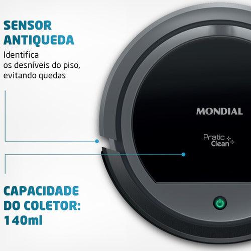 Robô Aspirador De Pó Pratic Clean - Rb-11 Mondial - Buzz Loja