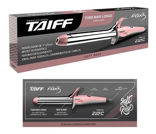 Baby Liss Modelador De Cachos Taiff Fox 3 Rose Bivolt 25mm - Buzz Loja