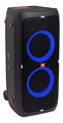 Alto-falante JBL PartyBox 310 portátil com bluetooth waterproof black 100V/240V - Buzz Loja