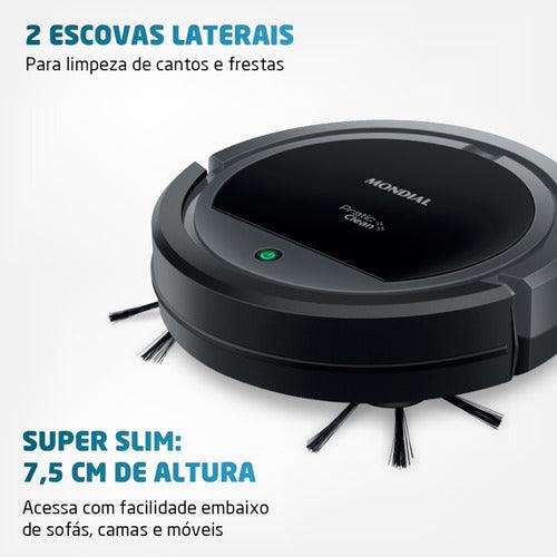 Robô Aspirador De Pó Pratic Clean - Rb-11 Mondial - Buzz Loja