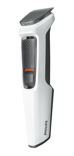 Barbeador e cortador de cabelo Philips Series 3000 MG3721 branco 100V/240V - Buzz Loja