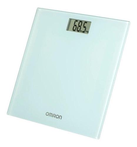 Balança corporal digital Omron HN-289 silky grey, até 150 kg - Buzz Loja