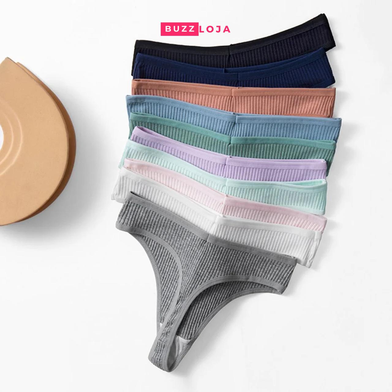 [COMPRE 6 LEVE 10] Calcinha CottonConfort Buzz - FRETE GRÁTIS