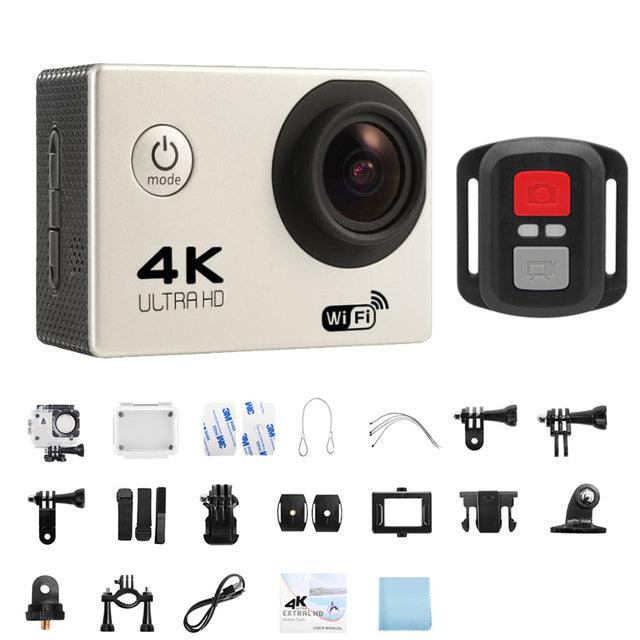 Câmera de Ação Profissional Portátil 4K Ultra HD 60FPS - Estilo Go Pro - Buzz Loja