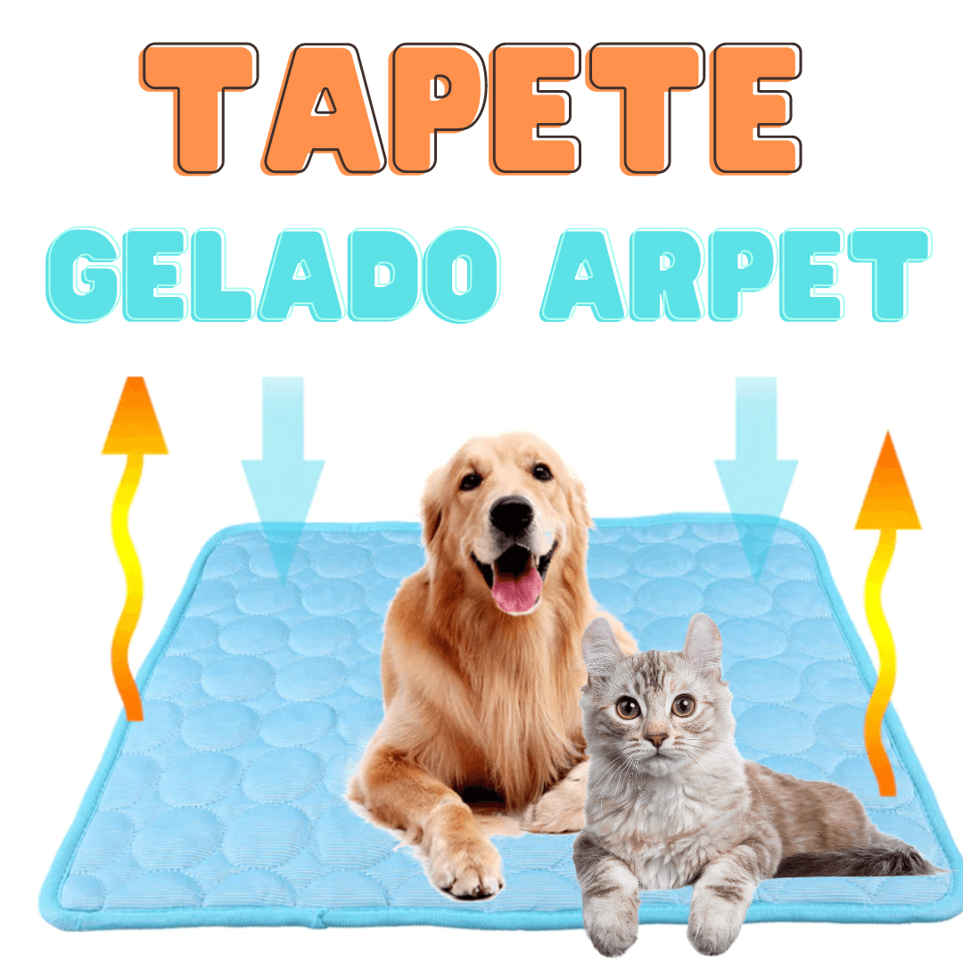 Tapete Gelado Arpet - Refrescante Para Cães e Gatos 🐾 Frete Grátis 🔥 - Buzz Loja