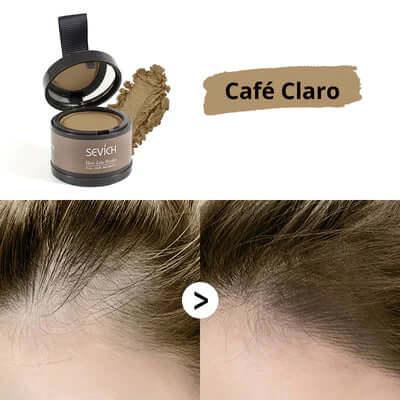 Pó Maquiagem p/ Cabelo à Prova D'água, diga Adeus às Falhas Unissex - SEVÍCH ✅ - Buzz Loja