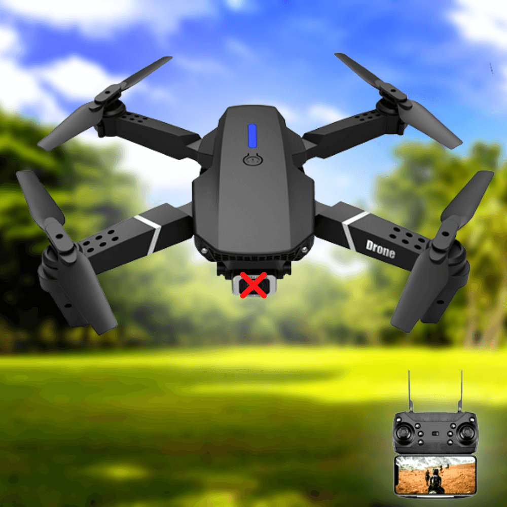 Drone Profissional Wifi com Controle Remoto Adaptável/Zangão - Buzz Loja