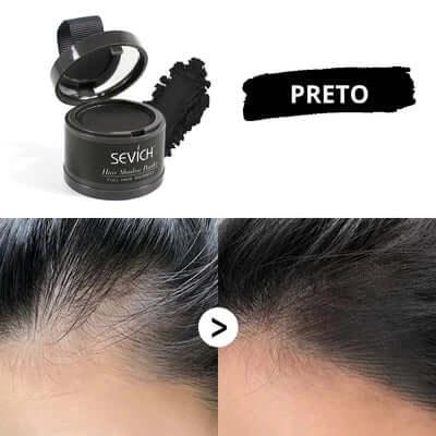 Pó Maquiagem p/ Cabelo à Prova D'água, diga Adeus às Falhas Unissex - SEVÍCH ✅ - Buzz Loja
