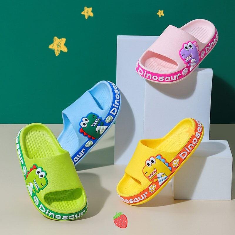 Chinelo Infantil Anti-Derrapante Dino Crocks - Buzz Loja