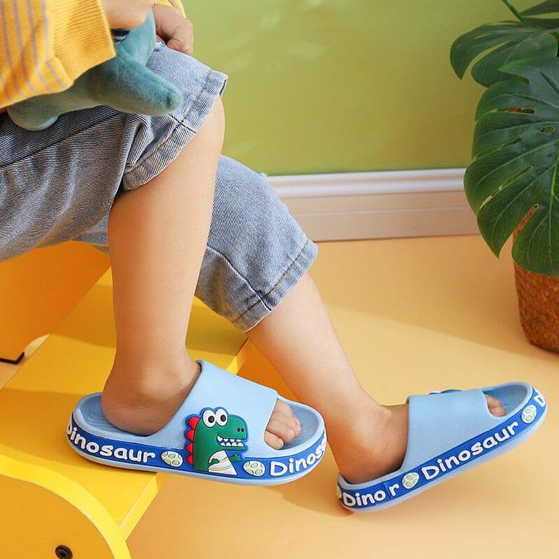 Chinelo Infantil Anti-Derrapante Dino Crocks - Buzz Loja