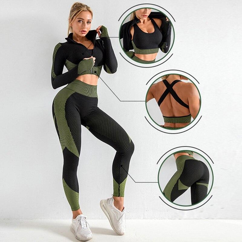 Conjuntos Yoga esportiva. - Buzz Loja