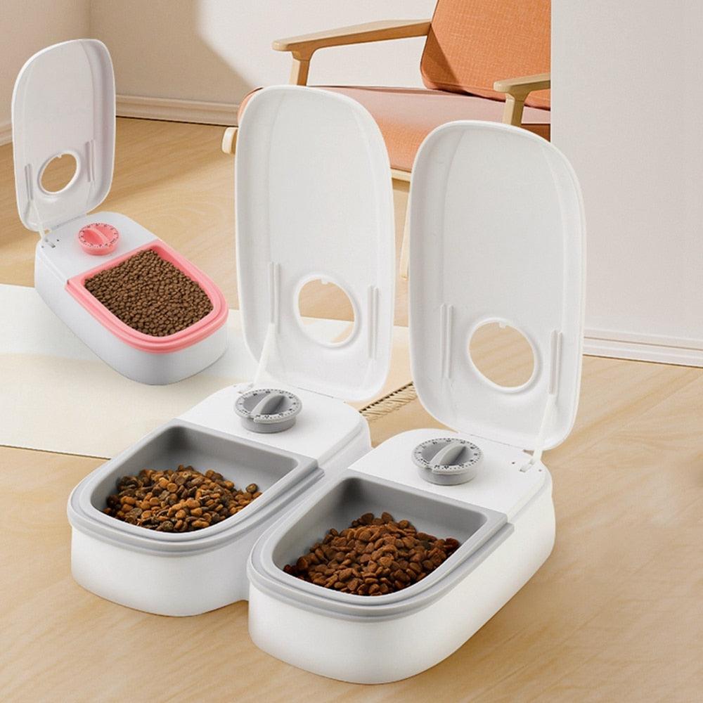 Dispenser de Comida Automático Inteligente | Para Cães e Gatos - Buzz Loja