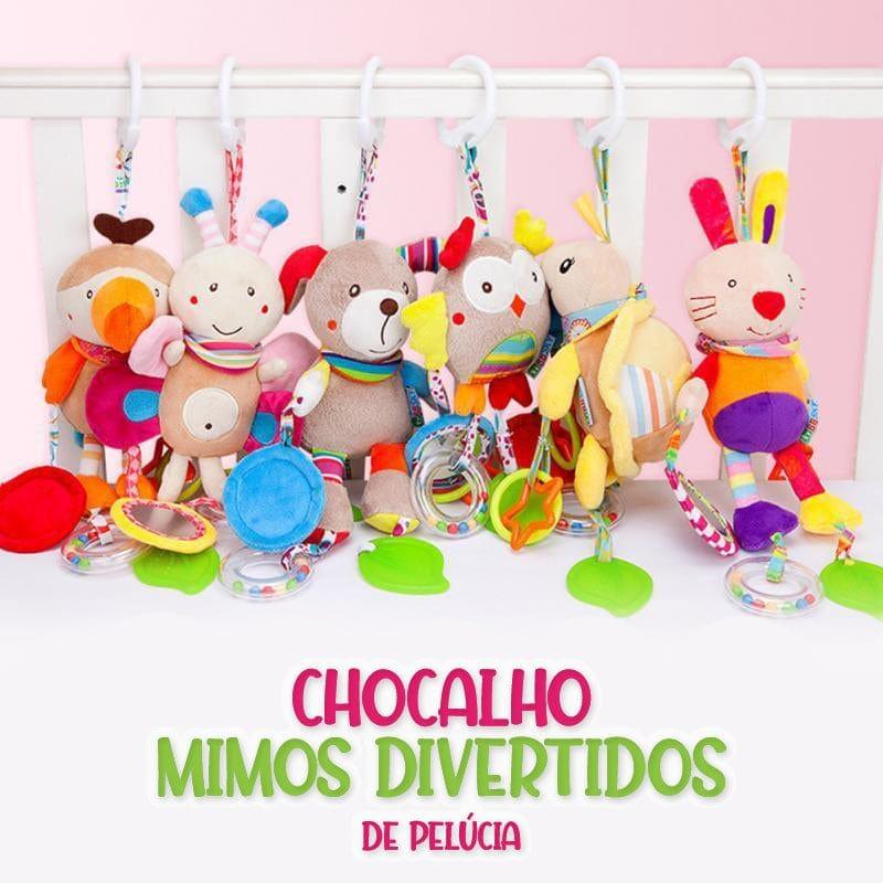 Chocalho Mimos Divertidos de Pelúcia - Buzz Loja