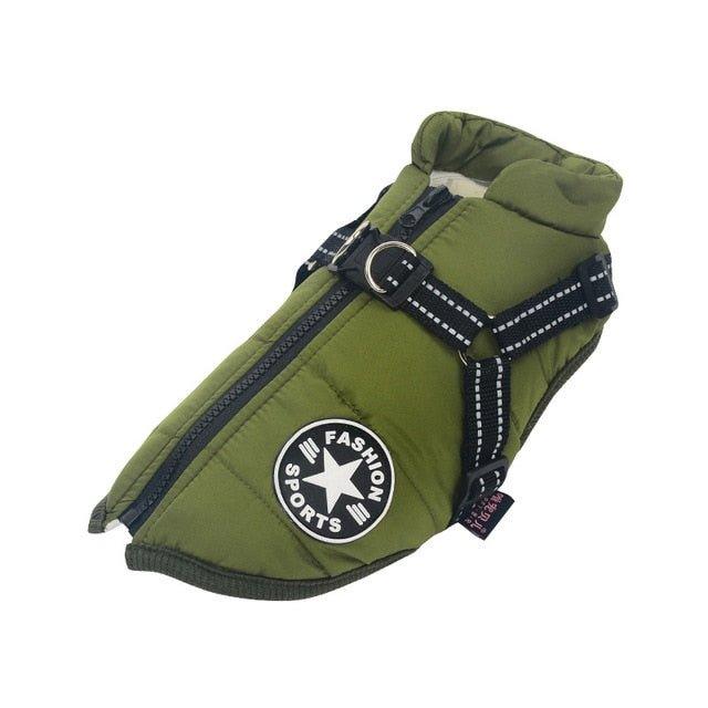 Colete Corta-Vento Pet Jones™ | Roupa Para Cachorro - Buzz Loja