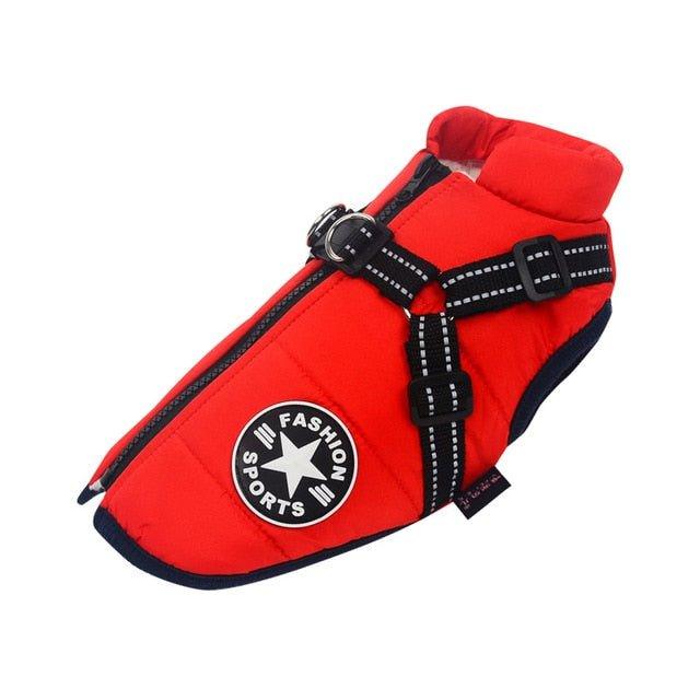 Colete Corta-Vento Pet Jones™ | Roupa Para Cachorro - Buzz Loja