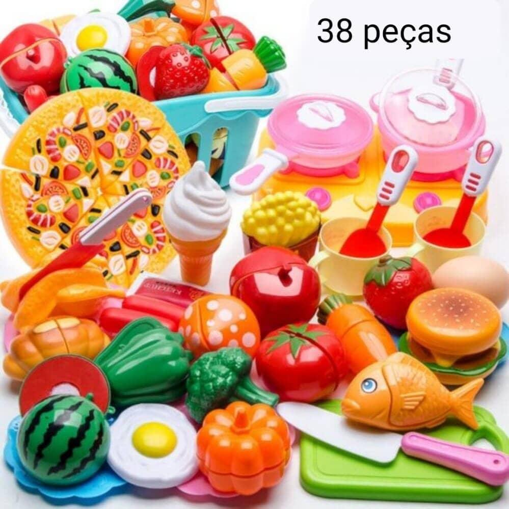 Conjunto de Comidas - Brinquedo de comidinhas divertidas para sua criança - Buzz Loja