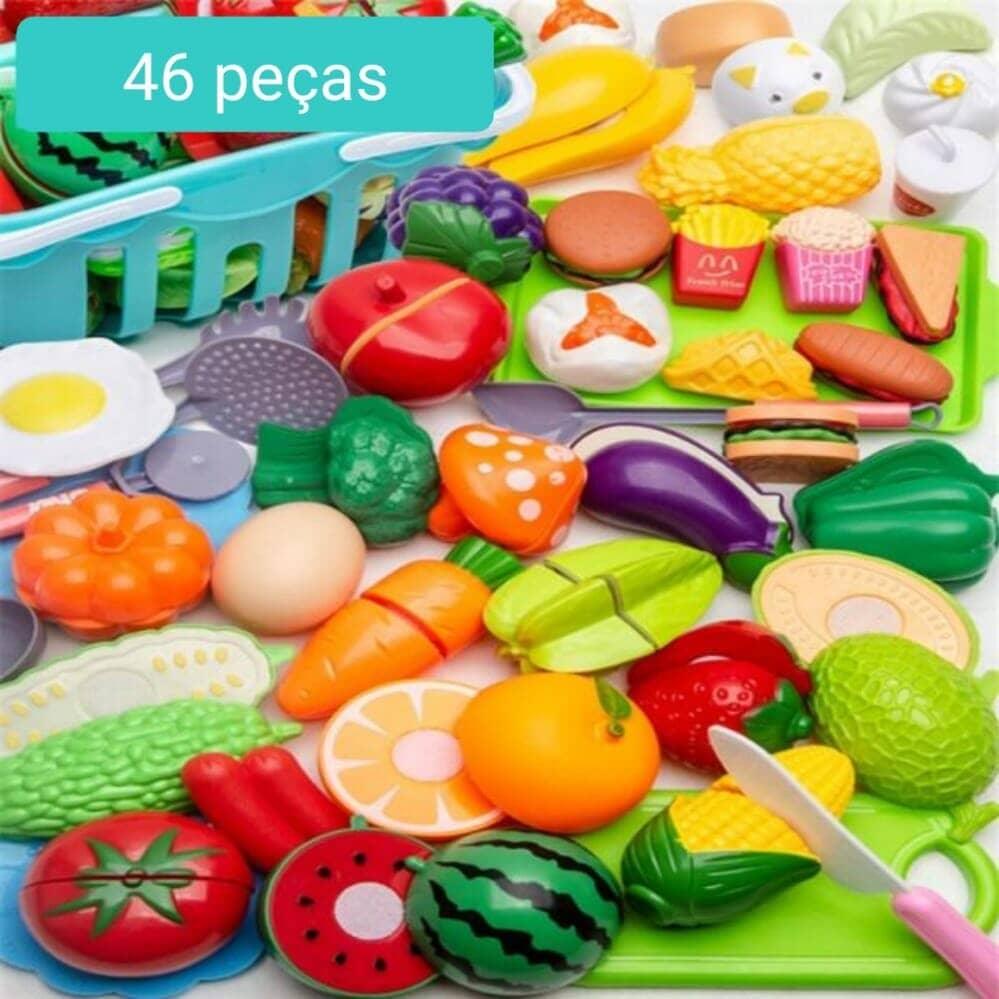 Conjunto de Comidas - Brinquedo de comidinhas divertidas para sua criança - Buzz Loja