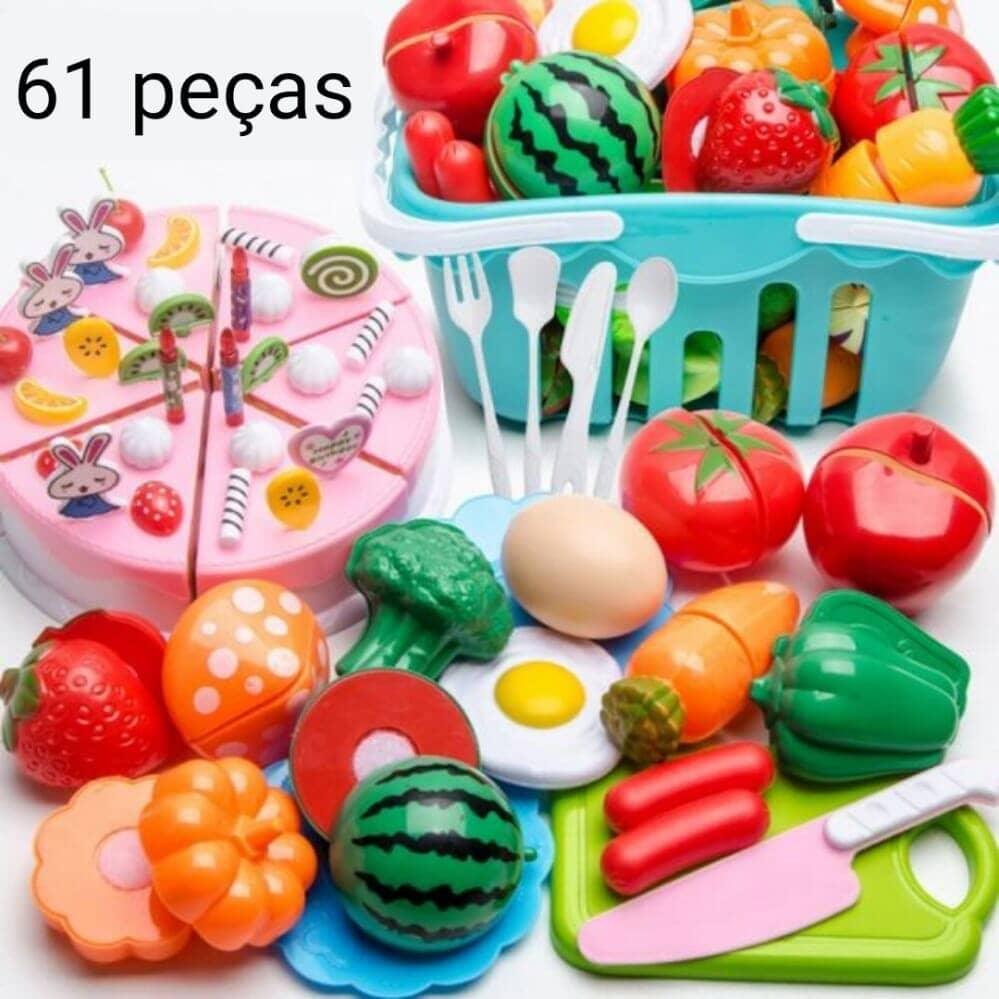 Conjunto de Comidas - Brinquedo de comidinhas divertidas para sua criança - Buzz Loja