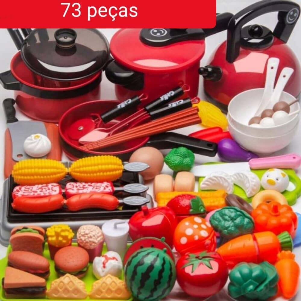 Conjunto de Comidas - Brinquedo de comidinhas divertidas para sua criança - Buzz Loja