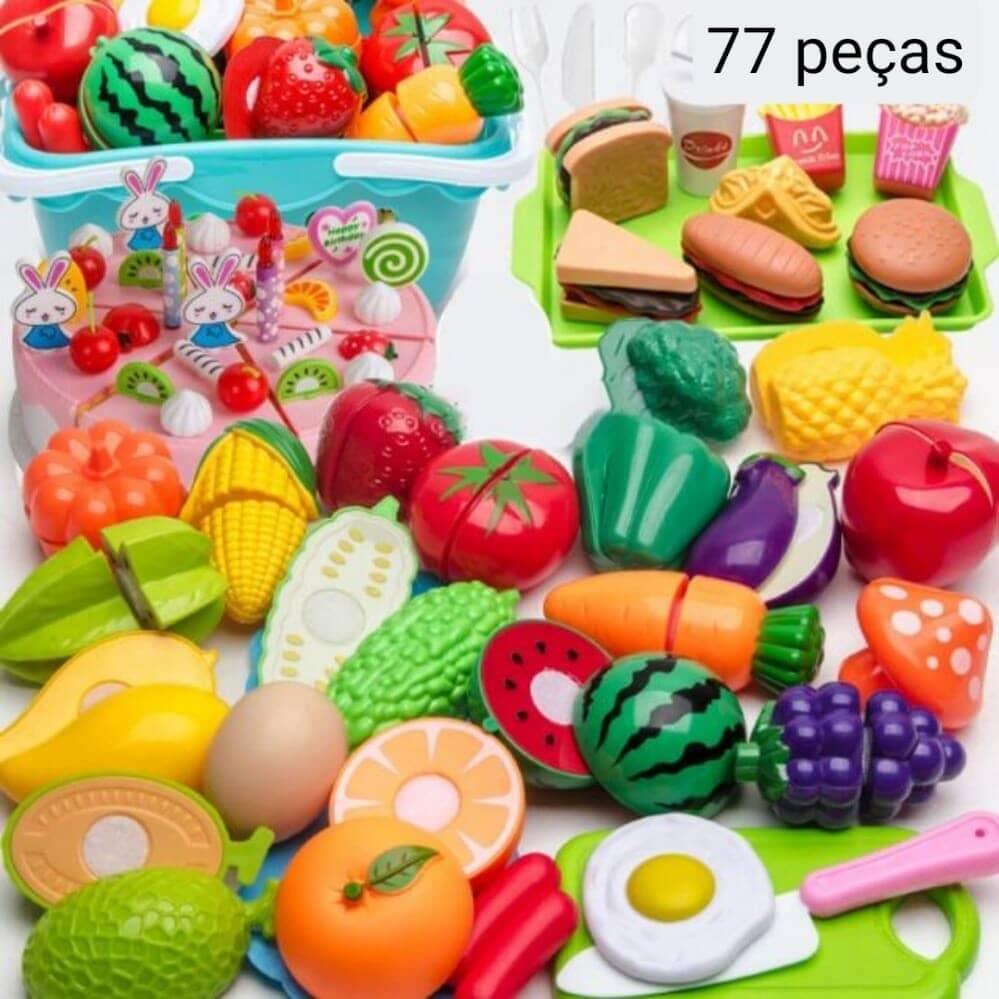 Conjunto de Comidas - Brinquedo de comidinhas divertidas para sua criança - Buzz Loja